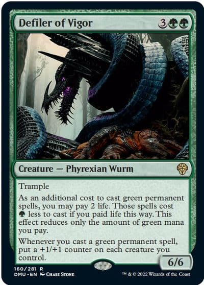 Defiler of Vigor Dominaria United Magic card