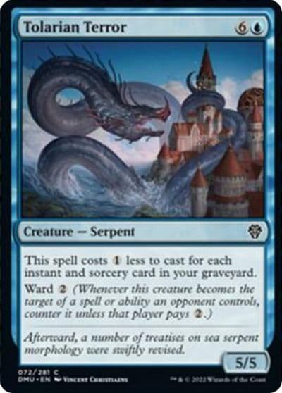 Tolarian Terror Dominaria United Magic card
