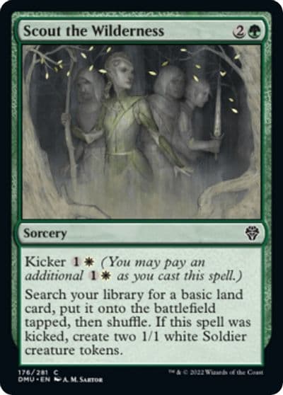 Scout the Wilderness Dominaria United Magic card