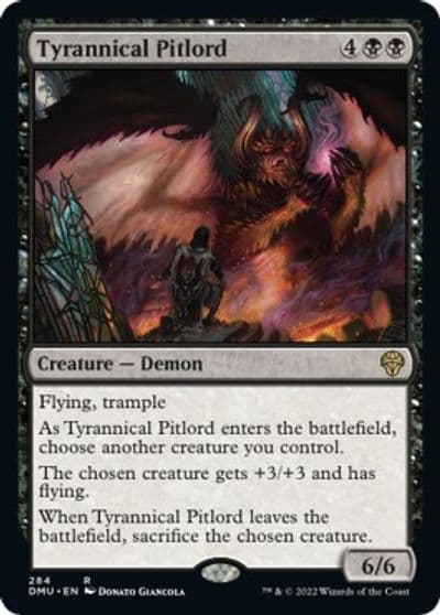 Tyrannical Pitlord Dominaria United Magic card
