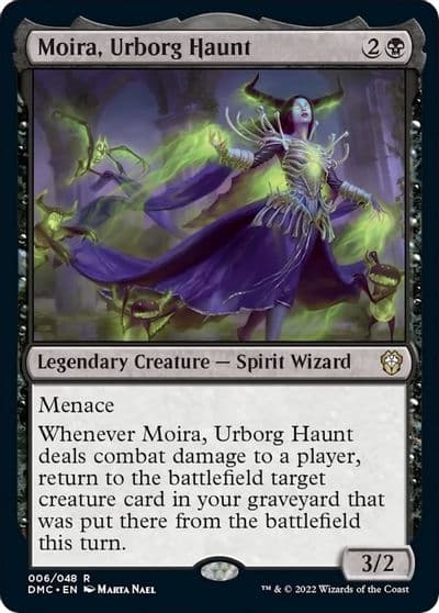 Moira Urborg Haunt Commander: Dominaria United Magic card