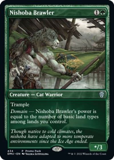 Nishoba Brawler Promo Pack: Dominaria United Magic card
