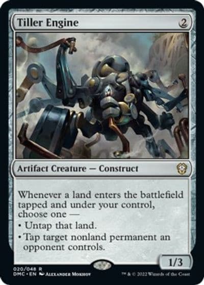 Tiller Engine Commander: Dominaria United Magic card