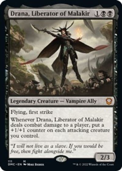 Drana Liberator of Malakir Commander: Dominaria United Magic card