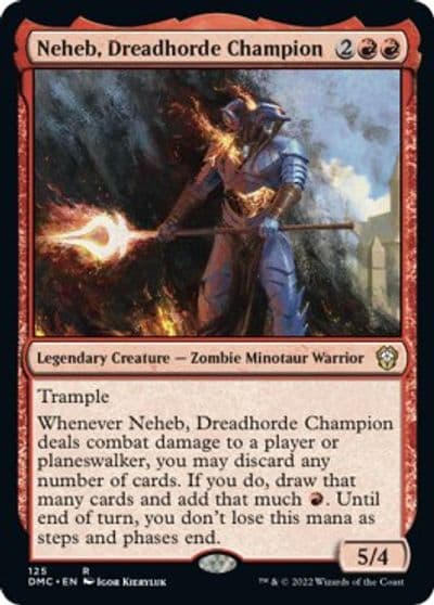 Neheb Dreadhorde Champion Commander: Dominaria United Magic card