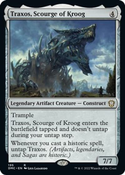 Traxos Scourge of Kroog Commander: Dominaria United Magic card