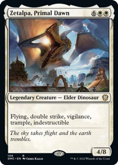 Zetalpa Primal Dawn Commander: Dominaria United Magic card