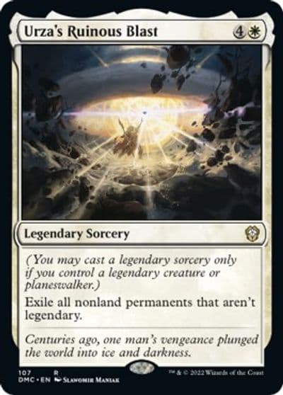 Urzas Ruinous Blast Commander: Dominaria United Magic card