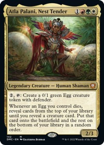 Atla Palani Nest Tender Commander: Dominaria United Magic card