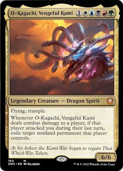 O Kagachi Vengeful Kami Commander: Dominaria United Magic card