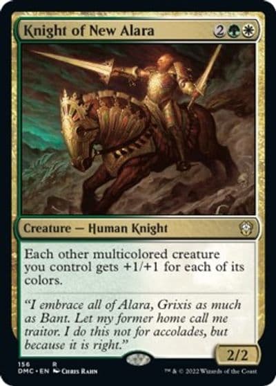 Knight of New Alara Commander: Dominaria United Magic card