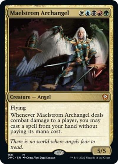Maelstrom Archangel Commander: Dominaria United Magic card