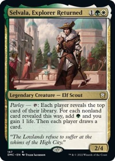 Selvala Explorer Returned Commander: Dominaria United Magic card