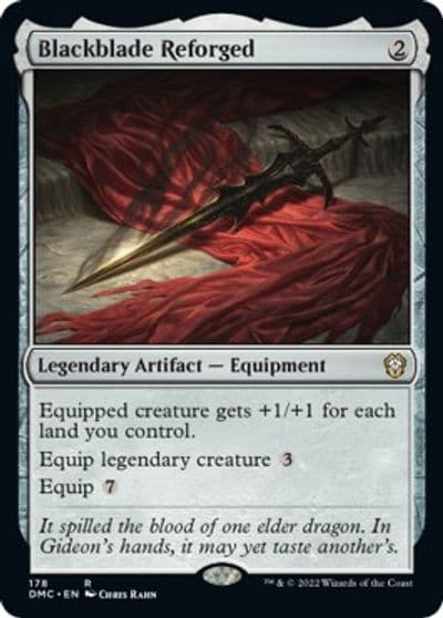 Blackblade Reforged Commander: Dominaria United Magic card