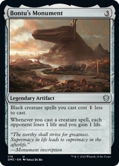 Bontus Monument Commander: Dominaria United Magic card