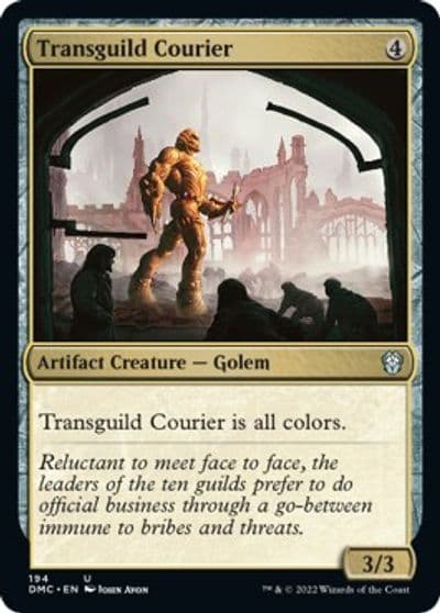 Transguild Courier Commander: Dominaria United Magic card