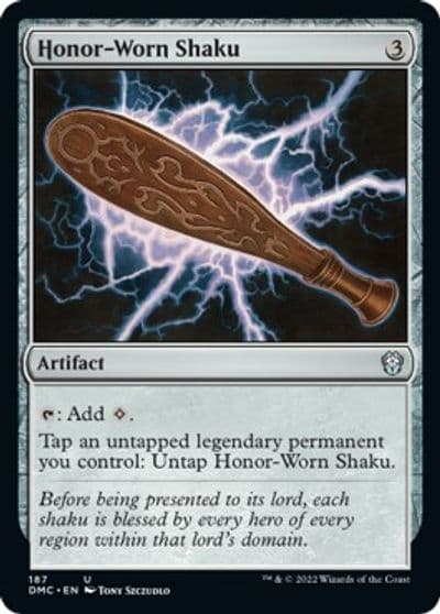 Honor Worn Shaku Commander: Dominaria United Magic card
