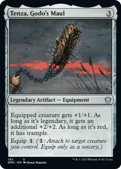 Tenza Godos Maul Commander: Dominaria United Magic card