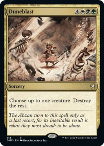 Duneblast Commander: Dominaria United Magic card