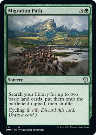 Migration Path Commander: Dominaria United Magic card