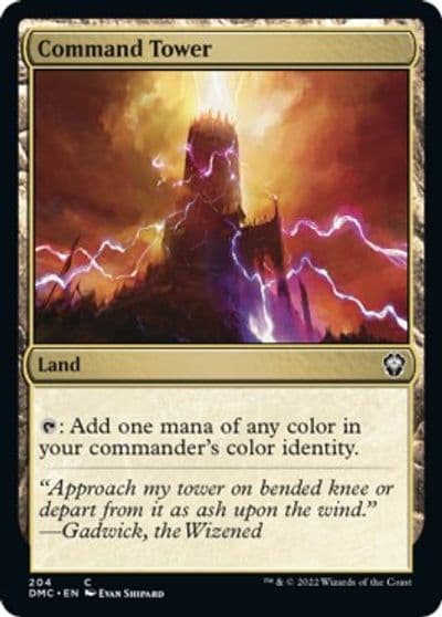 Command Tower Commander: Dominaria United Magic card