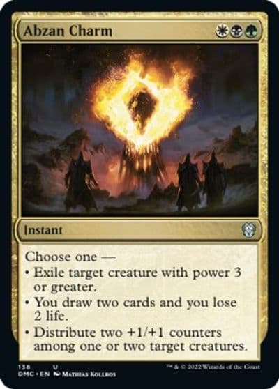 Abzan Charm Commander: Dominaria United Magic card