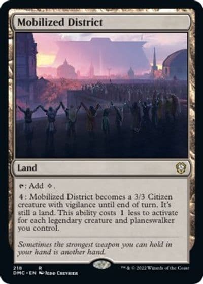 Mobilized District Commander: Dominaria United Magic card