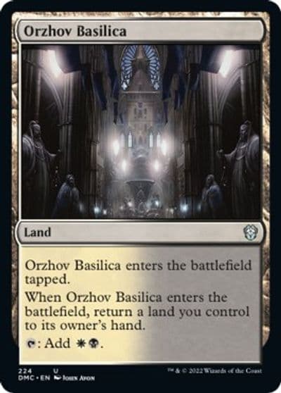 Orzhov Basilica Commander: Dominaria United Magic card