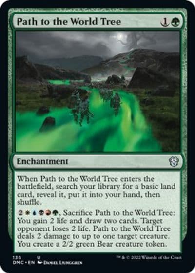Path to the World Tree Commander: Dominaria United Magic card