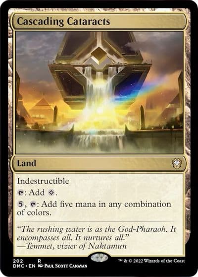 Cascading Cataracts Commander: Dominaria United Magic card