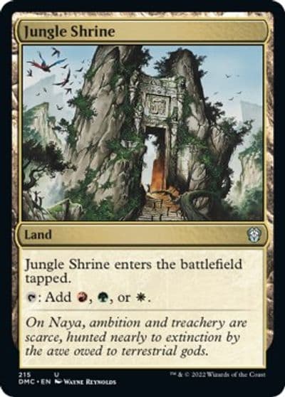 Jungle Shrine Commander: Dominaria United Magic card