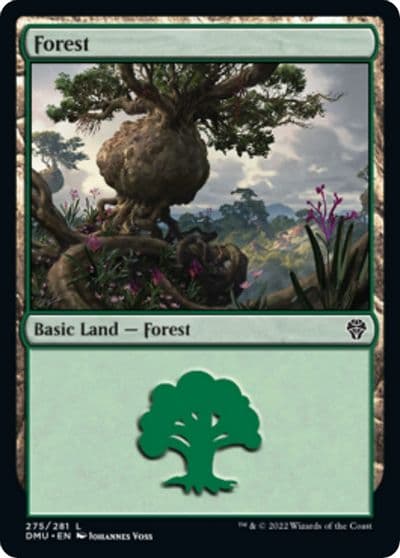 Forest 275 Dominaria United Magic card