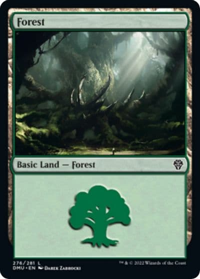 Forest 276 Dominaria United Magic card
