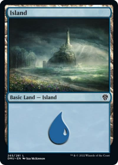 Island 265 Dominaria United Magic card