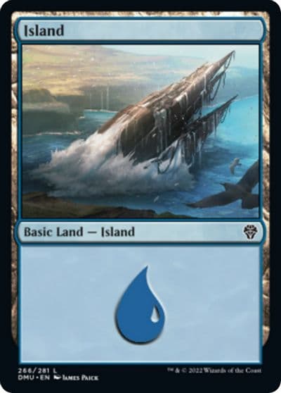 Island 266 Dominaria United Magic card