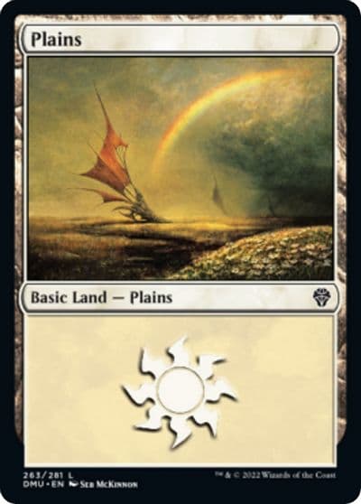Plains 263 Dominaria United Magic card