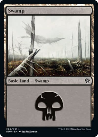 Swamp 268 Dominaria United Magic card