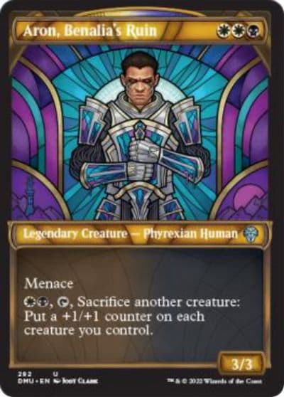 Aron Benalias Ruin Showcase Dominaria United Magic card