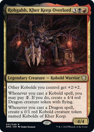 Rohgahh Kher Keep Overlord Commander: Dominaria United Magic card