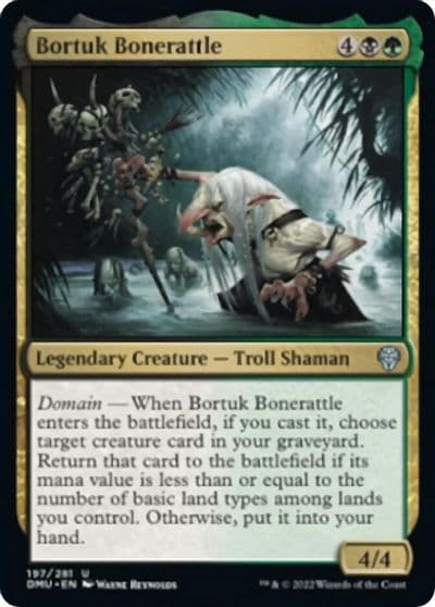 Bortuk Bonerattle Dominaria United Magic card