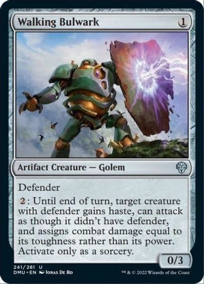 Walking Bulwark Dominaria United Magic card