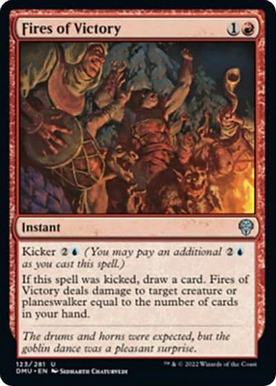 Fires of Victory Dominaria United Magic card