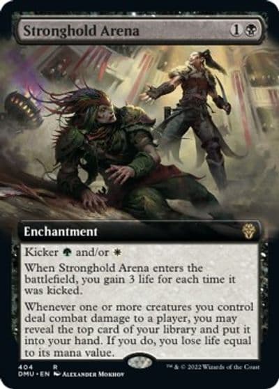 Stronghold Arena Extended Art Dominaria United Magic card