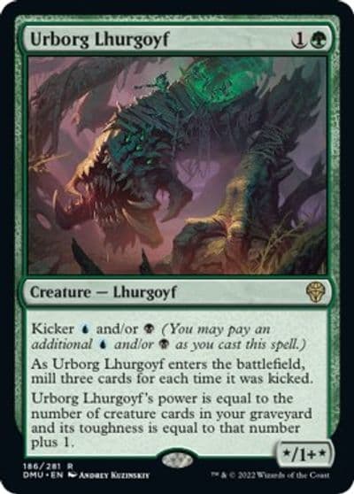 Urborg Lhurgoyf Dominaria United Magic card
