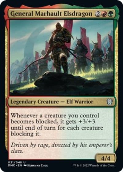 General Marhault Elsdragon Commander: Dominaria United Magic card