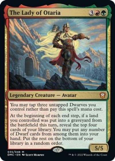 The Lady of Otaria Commander: Dominaria United Magic card