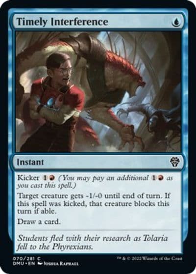 Timely Interference Dominaria United Magic card