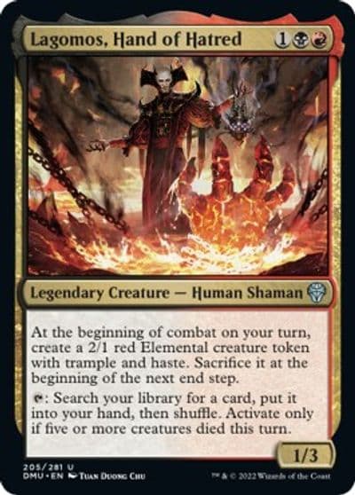 Lagomos Hand of Hatred Dominaria United Magic card