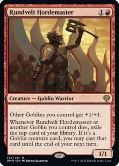 Rundvelt Hordemaster Dominaria United Magic card