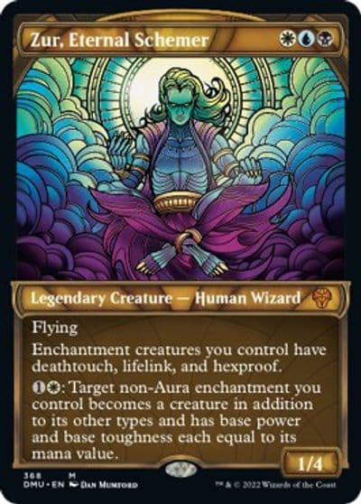 Zur Eternal Schemer Textured Foil Dominaria United Magic card